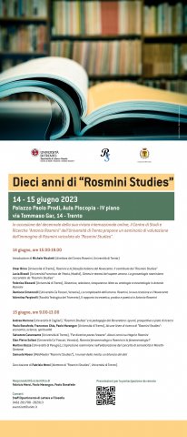 Seminario per il decennale di “Rosmini Studies”