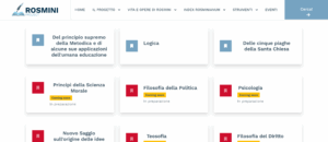 Schermata piattaforma