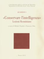 Conservare l'ingelligenza