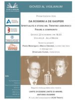 Presentazione Da Rosmini a De Gasperi14c9